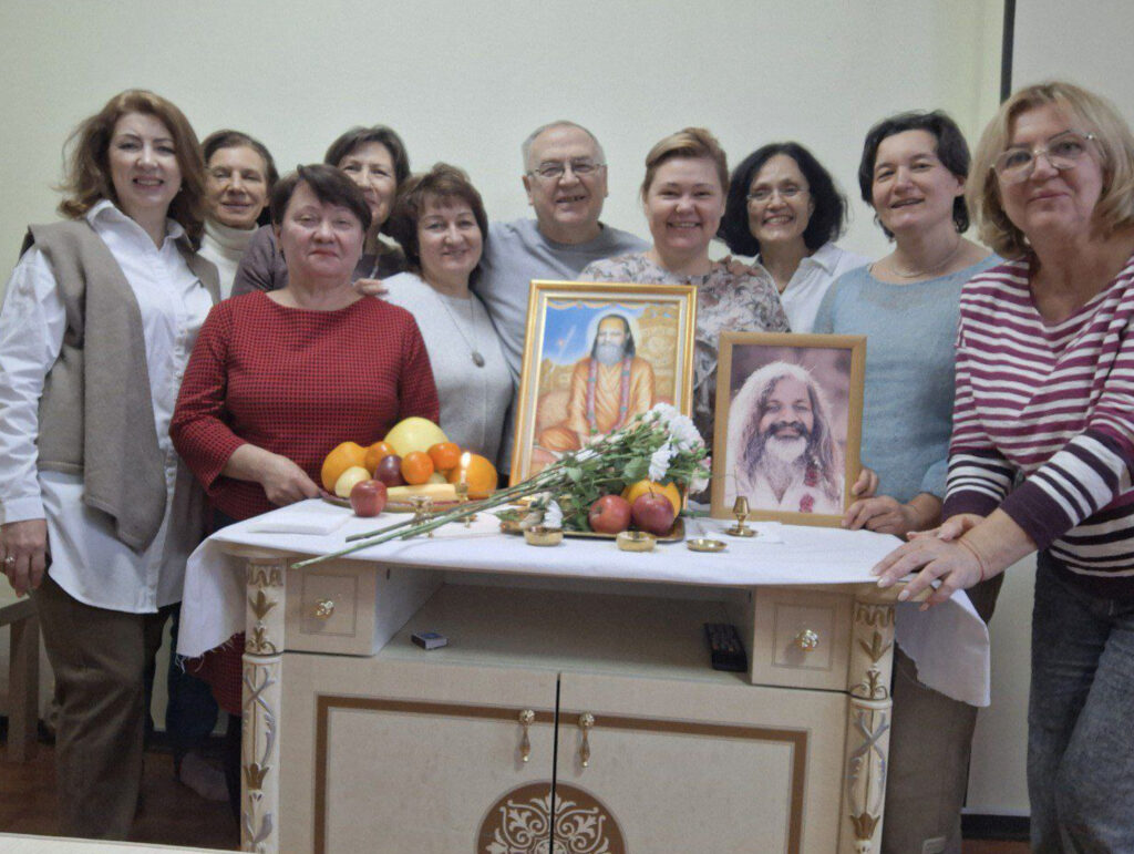 Празднование Дня Рождения Махариши в Новосибирске
